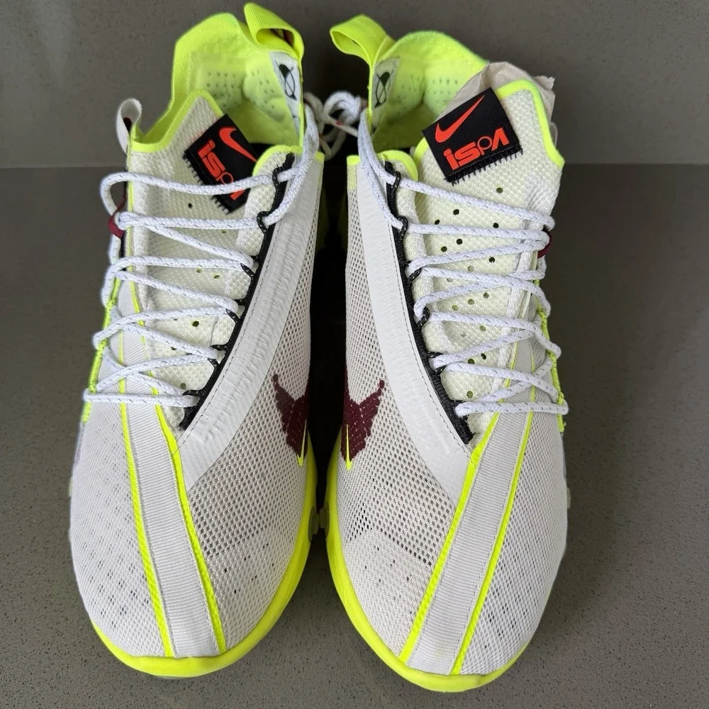 Nike React ISPA WR Platinum Volt Men's Size 11 Running Sneakers CT2692-002